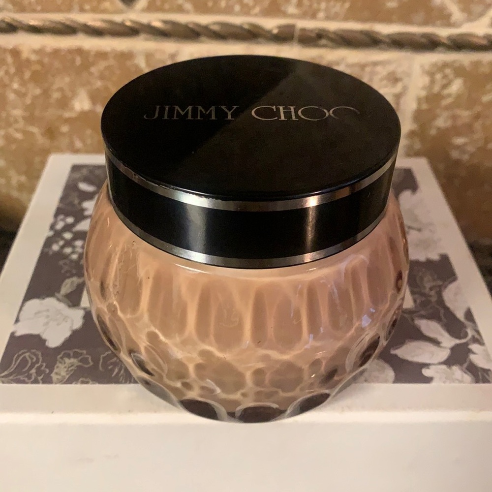 New Jimmy Choo Glittering Perfumed Body Cream HTF